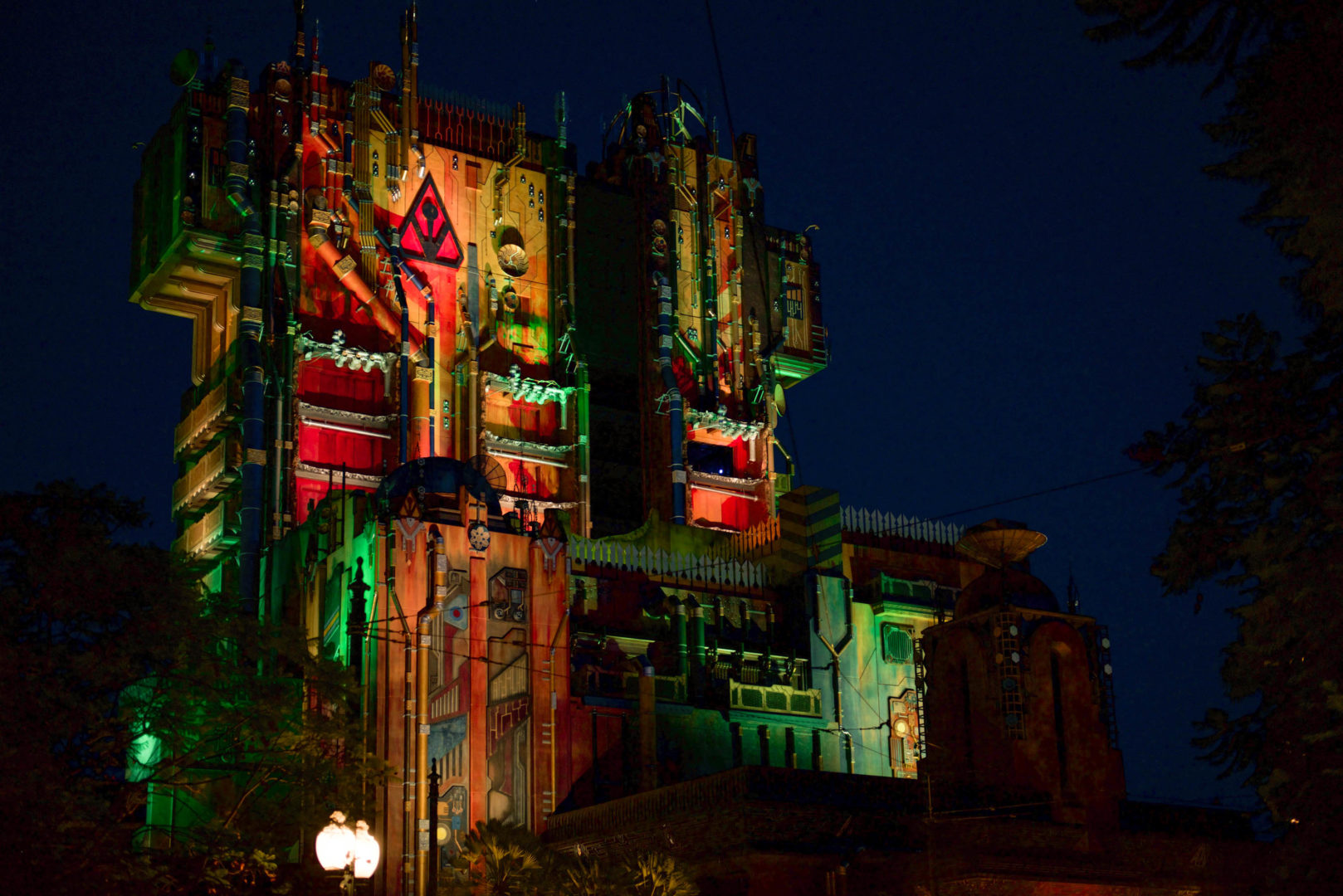 Guardians of Galaxy Mission Breakout Ride at Disneyland's California Adventure