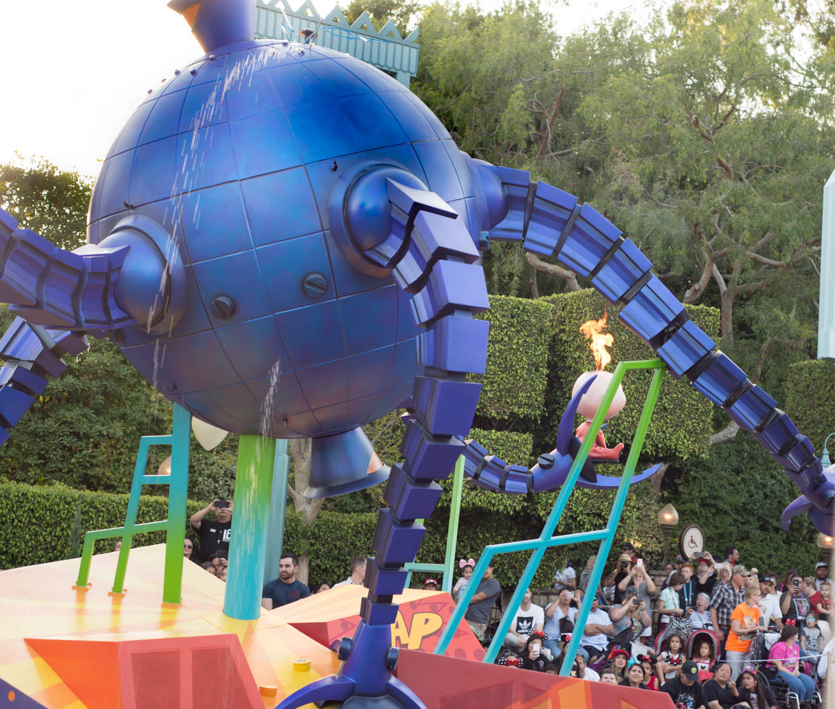 Jack Jack - Incredibles Float at the Pixar Play Parade in Disneyland