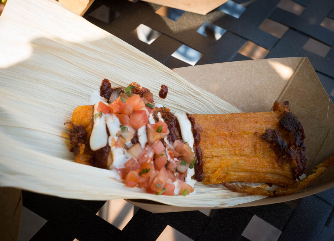 Beef Corn Tamale from Festival of Holidays in California Advneture