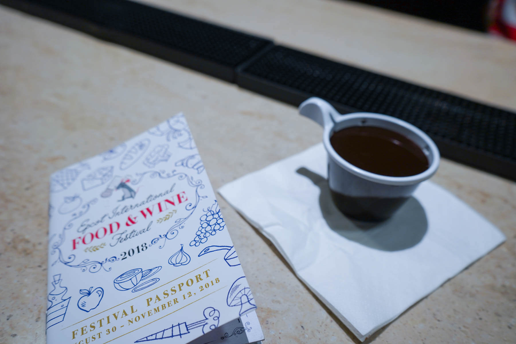 Ghiradelli's Sipping Chocolate from The Chocolate Experience - Epcot Food and Wine Festival