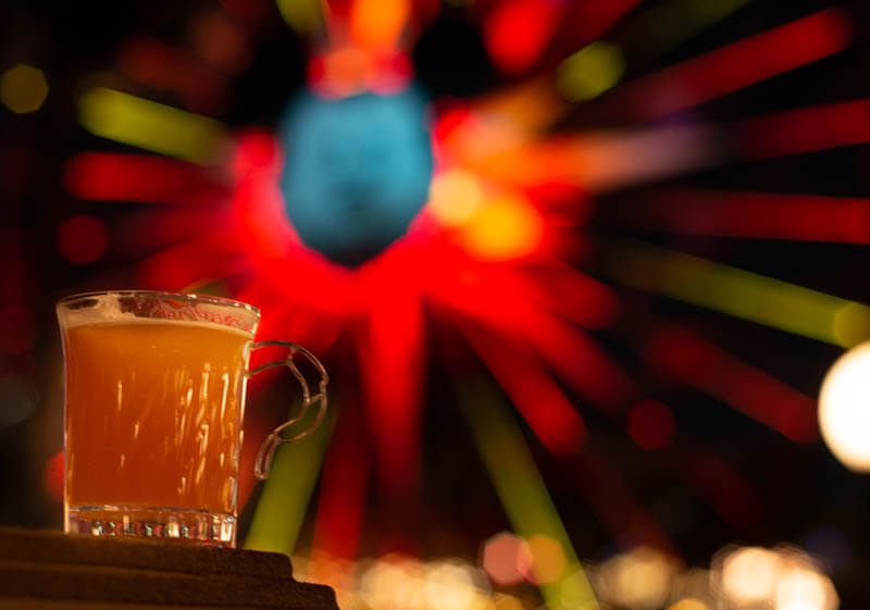 Warm Bourbon Cider from Festival of Holidays in Disneyland
