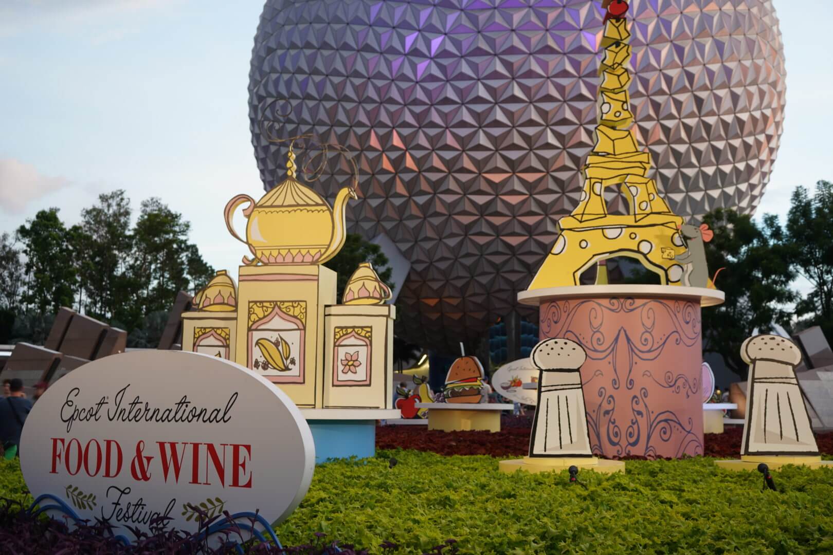 Spaceship Earth - Epcot Food and Wine Festival