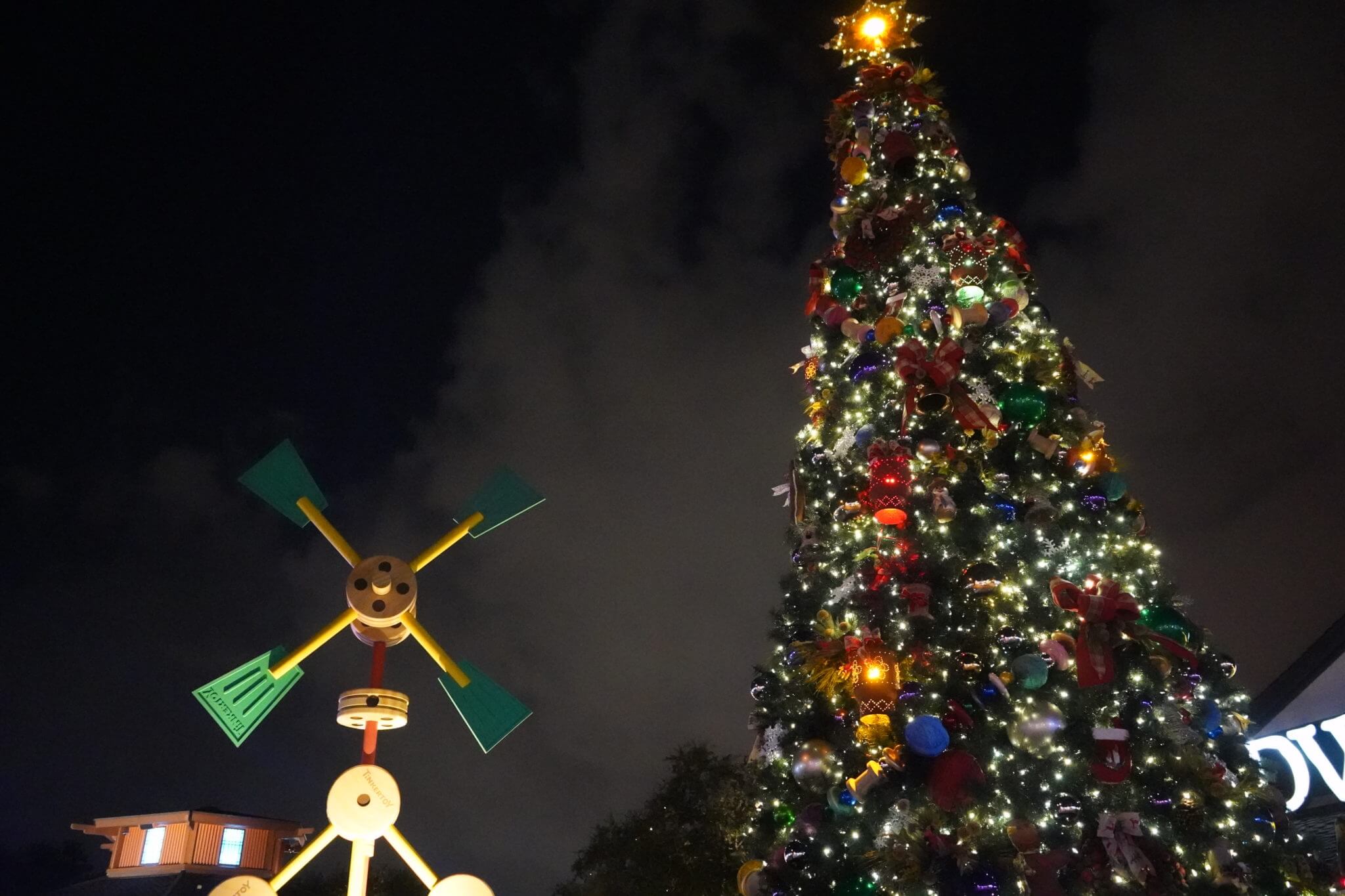 Christmas Tree and Once Upon a Toy at Disney Springs