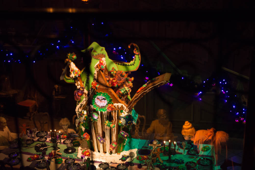 Gingerbread House in Haunted Mansion