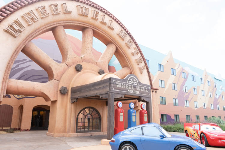 Cars Art of Animation Resort at Disney World