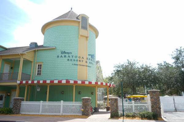 Disney World Saratoga Springs Resort and Spa Pool Building