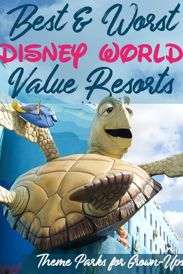 Best and World Disney World Value Resorts Offsite and Onsite Hotels Ranked