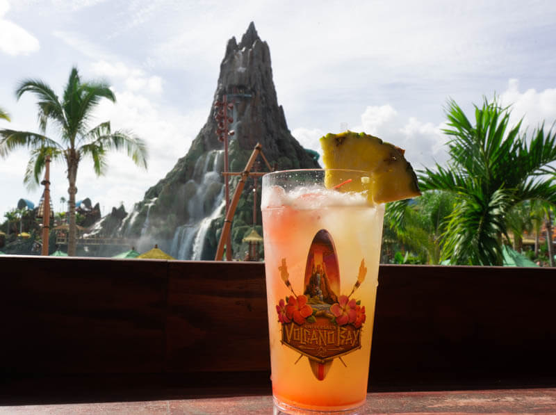 Vols Fire Punch and souvenir cup from Universal Volcano Bay