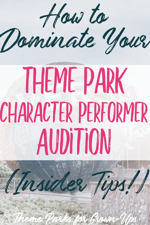 How to Dominate Your Theme Park Character Performer Audition