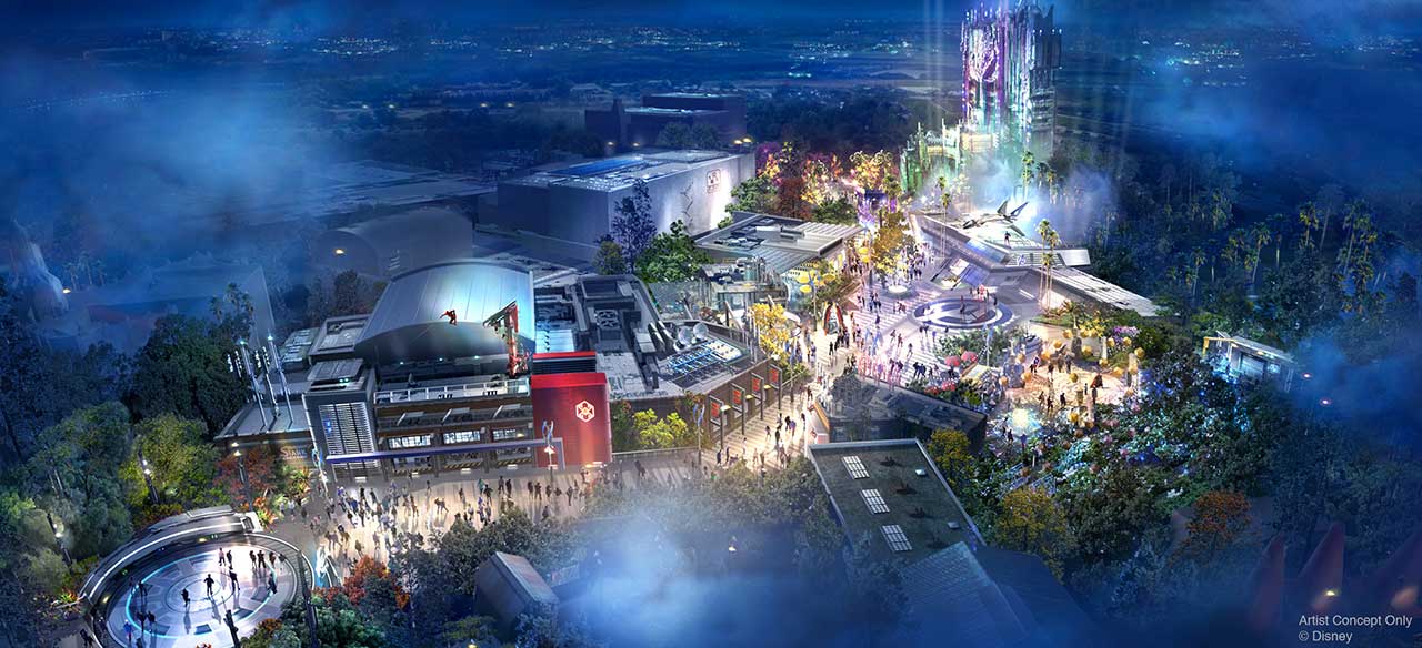 Disneyland Avengers Campus Concept Art 2020